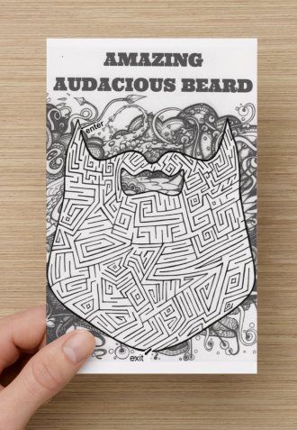 Audacious beard
