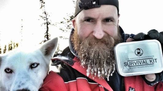 Survival kit dog sledding adventure